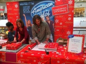 American Idol Gift Wrap Stations