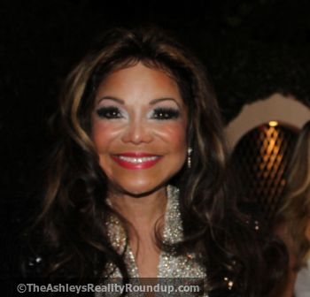 LaToya Jackson looks glamorous as she films scenes for her upcoming reality  show