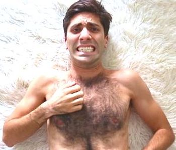 Nev Schulman Chest Hair