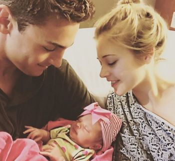 Tony and Madison with Baby Harper