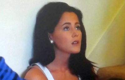 That face Jenelle makes seconds before the crazy starts to leak out of her...