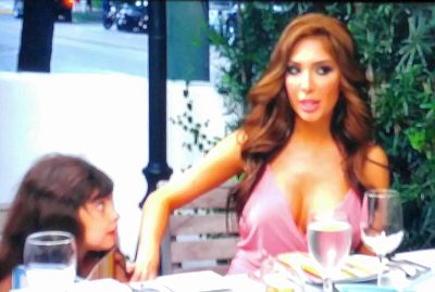 Sophia's face while Farrah is talking about how successful she is...priceless...