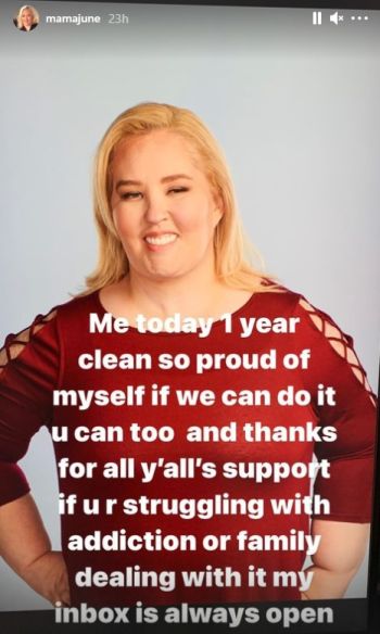 Mama June Shannon & Boyfriend Geno Doak Celebrate One Year of Sobriety ...