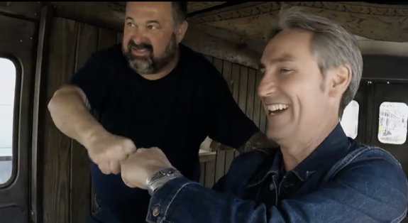 American Pickers to sell games and sports gear- and Mike Wolfe is expected  to earn royalties after Frank Fritz's firing