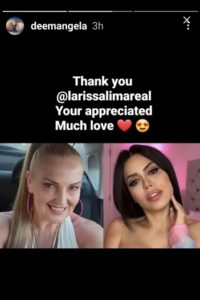 Larissa Dos Santos Lima Defends Angela Deem’s Behavior on “90 Day