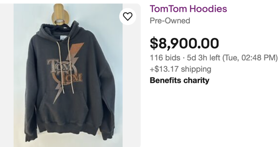 TOM TOM CRYSTAL HOODIE – Vanderpump Merchandise