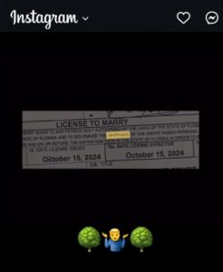 ‘The Challenge’ Star CT Tamburello Posts Screenshot of Marriage License