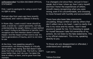 ‘Love Island USA’ Star Yulissa Escobar Releases Statement After Being